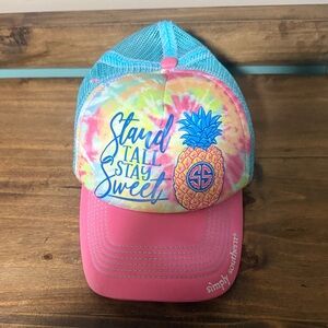 Simply Southern Tie-Dye Pineapple Cap